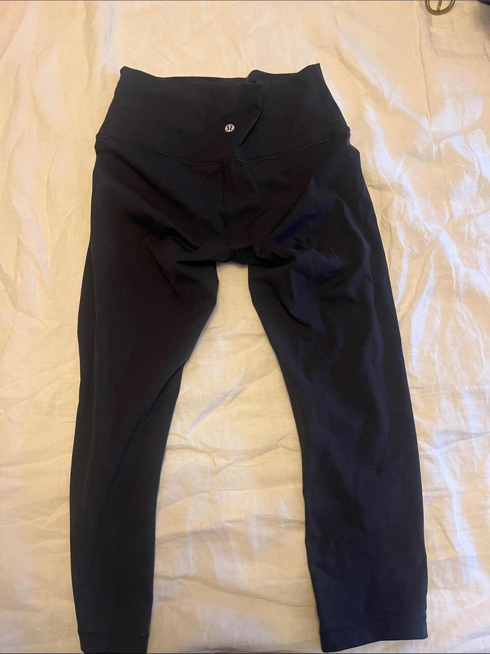 lululemon athletica Kids Black Athletic Leggings - Supportive Waist
